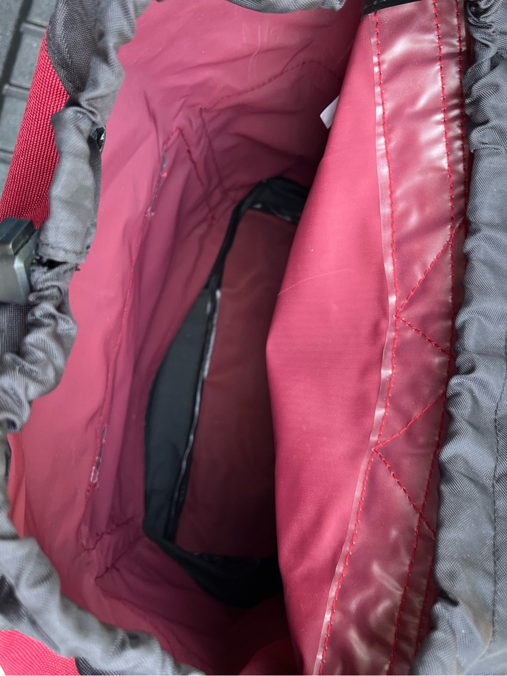 EastSport Canvas Backpack with Floral Trim - Picture 3 of 3